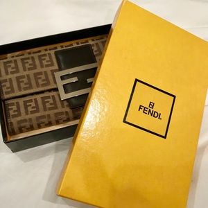 Authentic Designer FENDI Wallet Classic Monogram